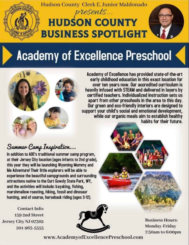 Academy of Excellence Preschool - Hudson County Business Spotlight 2022