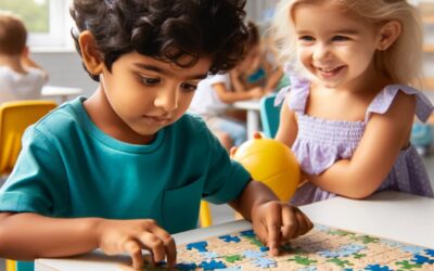 Enhancing cognitive development with puzzles