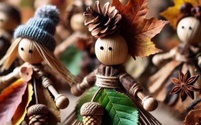 Crafting a Fall Doll with Natural Materials: A Fun Preschool Project